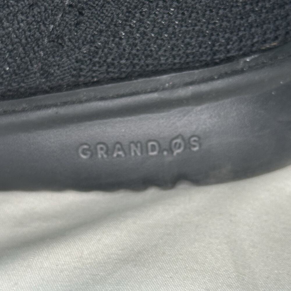 Cole Haan Grand OS Knit Oxford Sneakers Mens 7.5M Black Lace Up Shoes - Picture 11 of 11